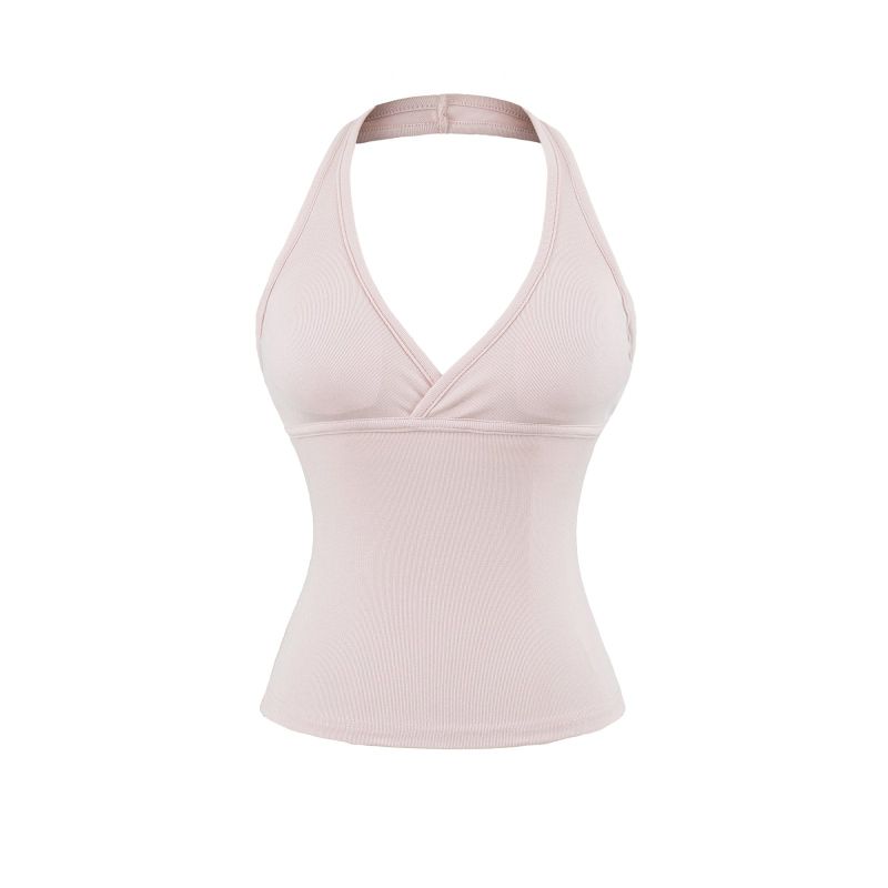 Cozy&Kitsch(コージーアンドキッチ)の「Rosie Deep V Halter Sleeveless(Tops)」