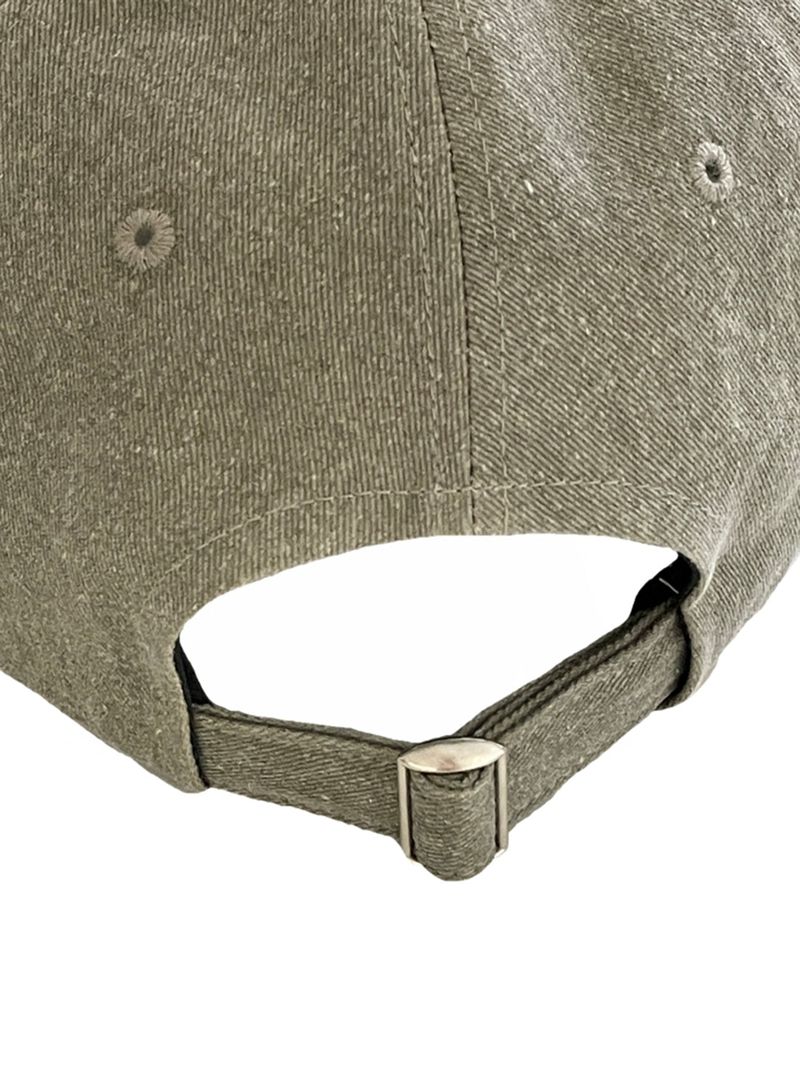 MUCENT BALL CAP (Dyeing khaki)
