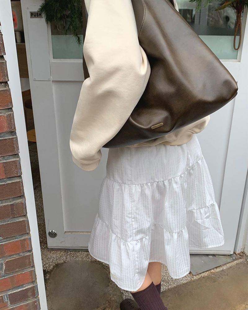[ORIGIANL] Flow Leather Hobo Bag