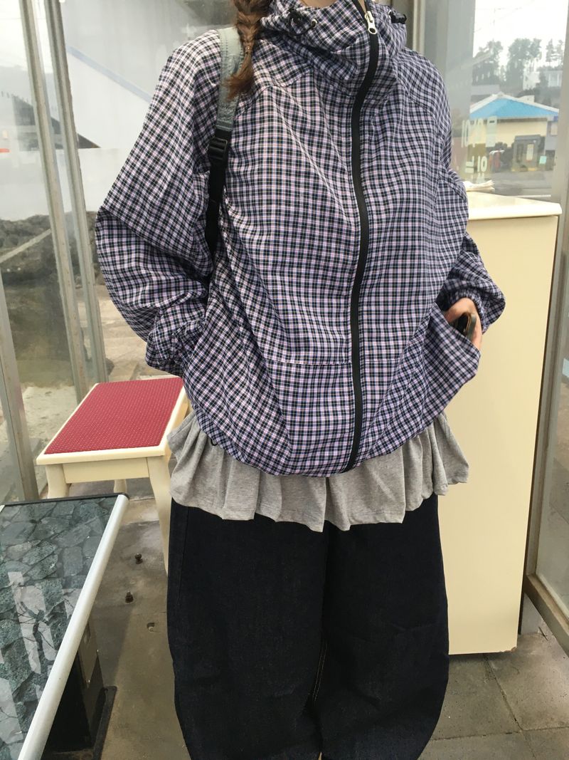 sheath pattern wind jumper