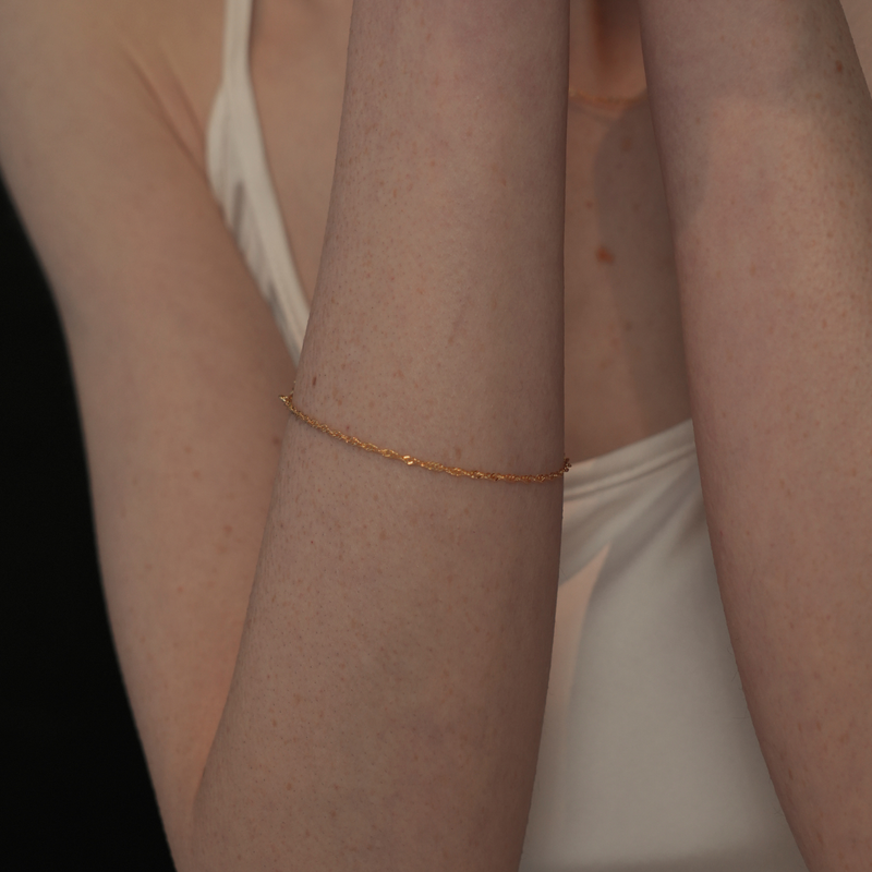 Chérie(シェリー)の「oli chain bracelet ( sparkle )(Accessories)」