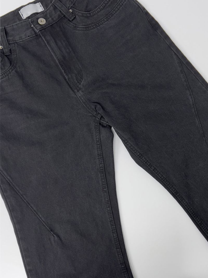 405 Cut-out Bootcut Wide Denim Pants