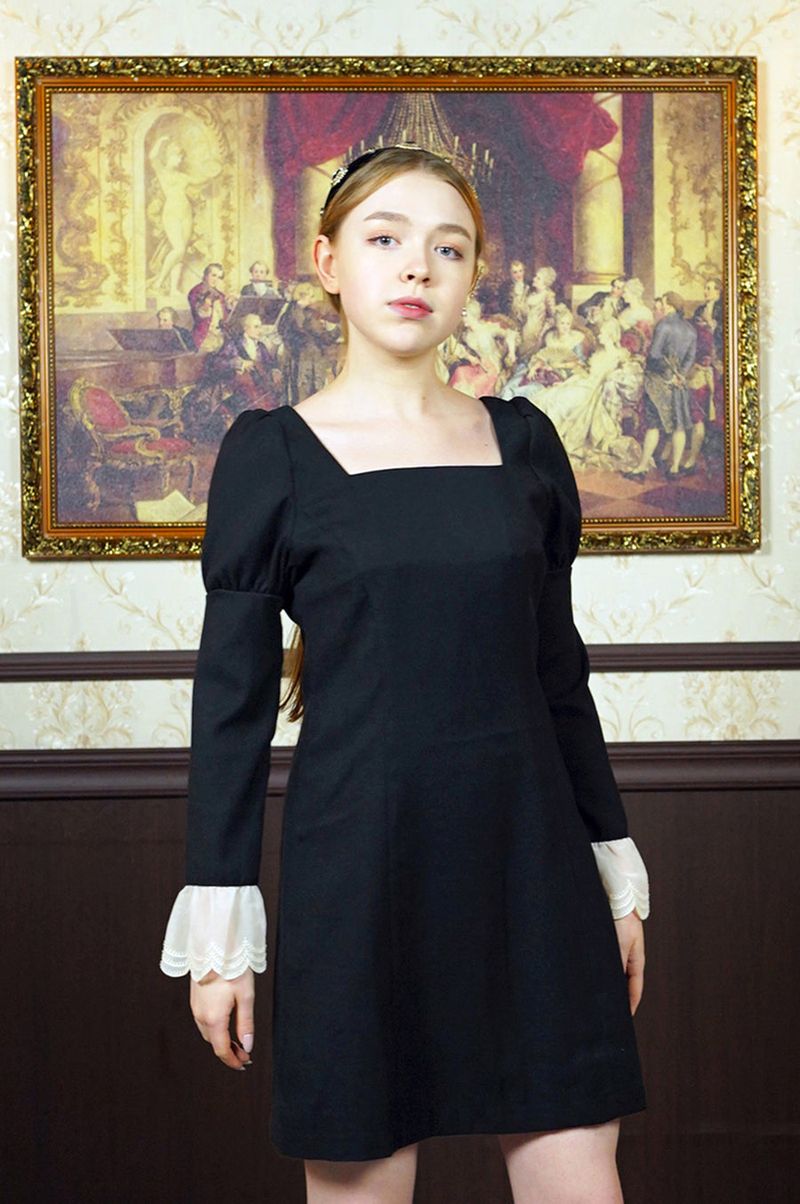 cattline(カトリーヌ)の「square neck onepiece(Dresses)」