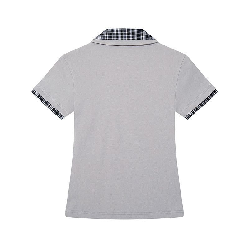 Tori Mood Check Polo Top