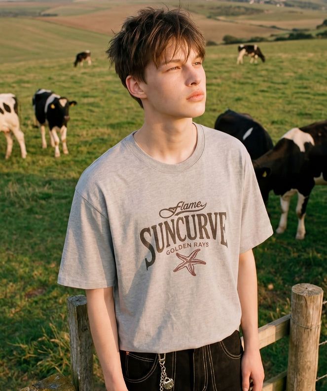 26SS★ Sun Curve Short Sleeve T-shirts