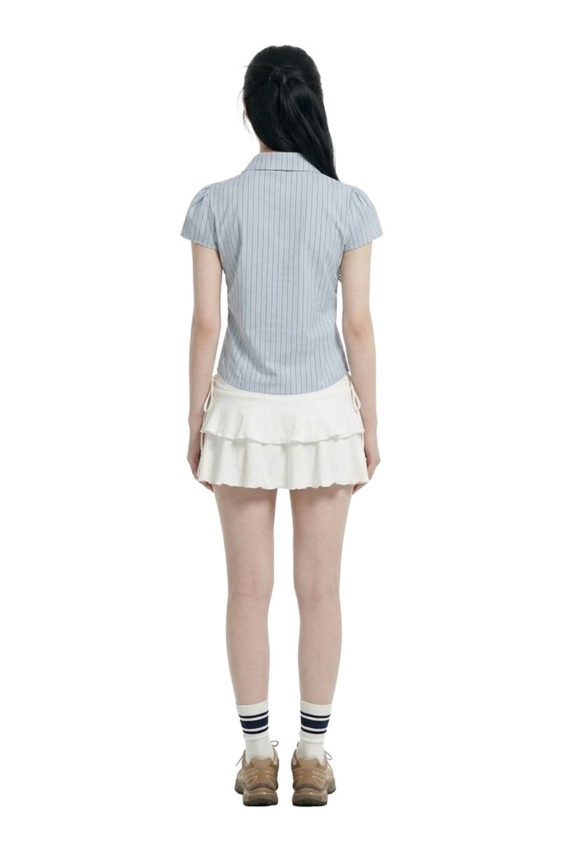 Monica Stripe Fitted Shirt