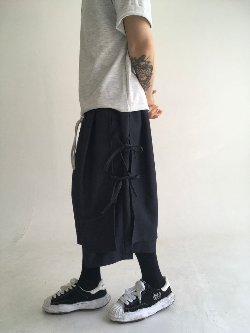 cama layered pants(2colors)