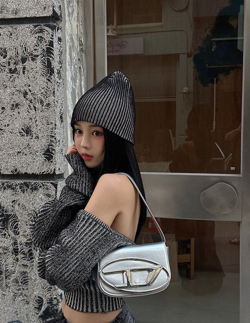 Delight-J（ディライトジェイ）の「a two-tone ribbed beanie（Hats）」