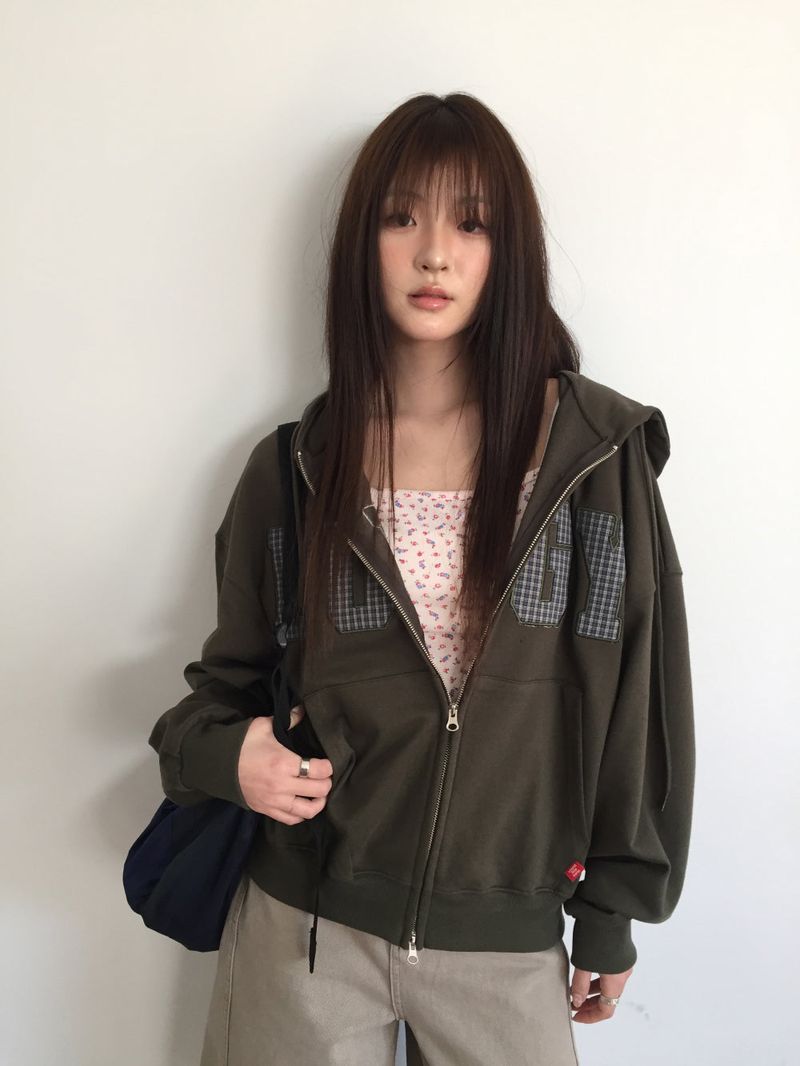 YWD DUGY HOODIE ZIP-UP