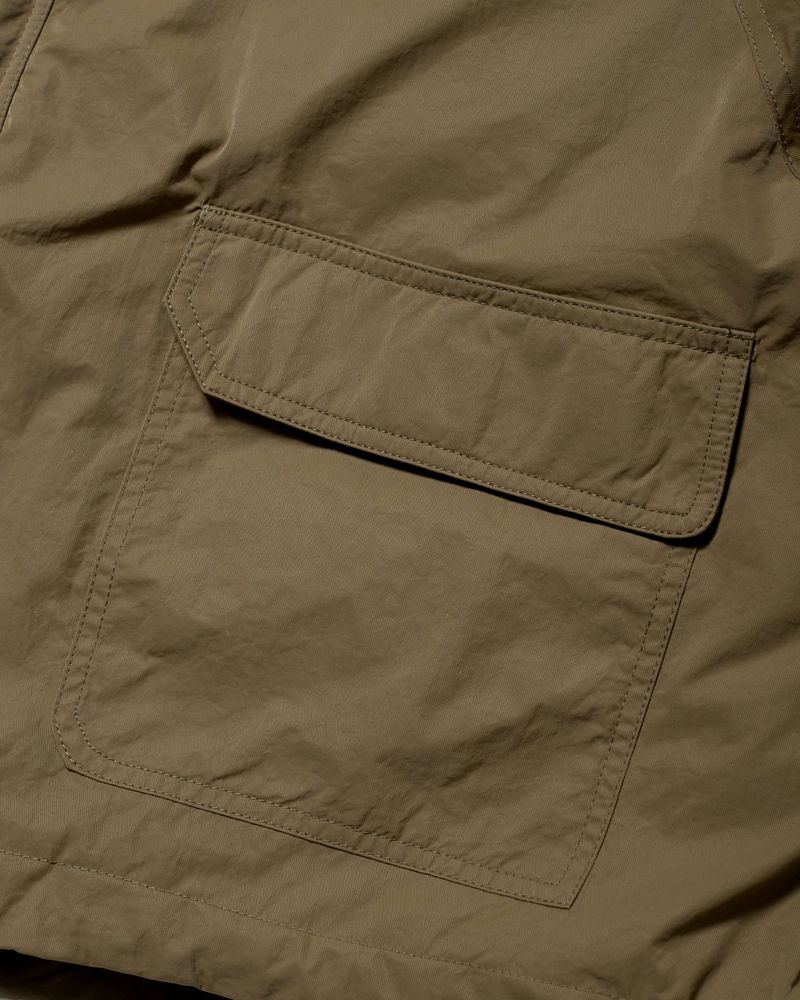 ECT Cropped Hooded Shell Parka (2 colors)
