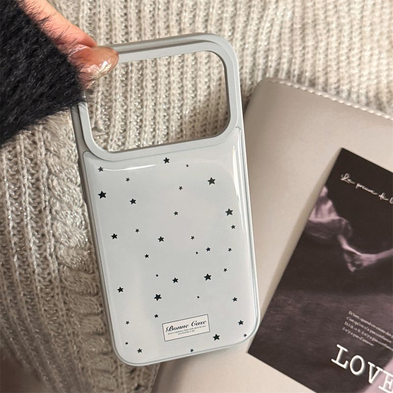 Summer Blue Star Drop Coating DIY Theme iPhone Case