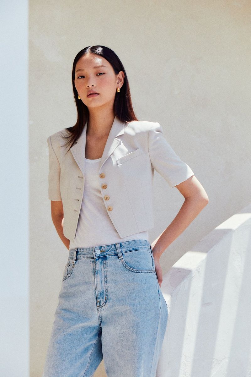 HANAVO（ハナボ）の「NO.23 JACKET - BEIGE（Jackets/Outerwear）」