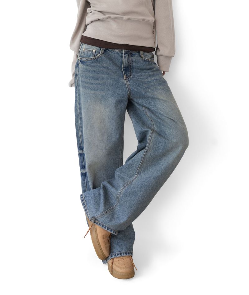 NC Low-Rise Wide Jeans