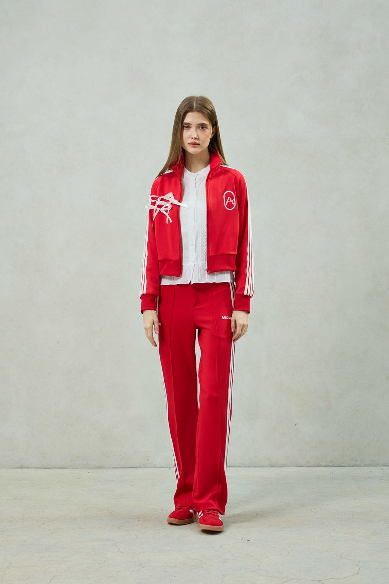 JOEL JERSEY TRACK TOP / RED