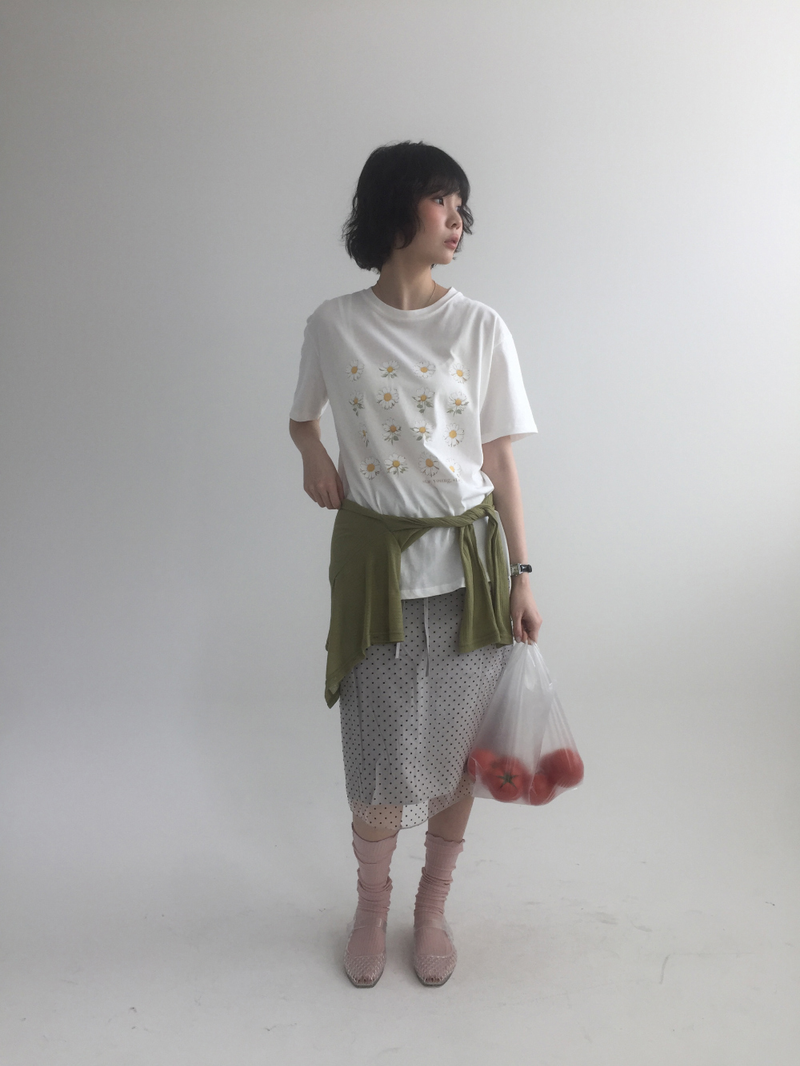 YWD FLOWER T-SHIRTS (3color)