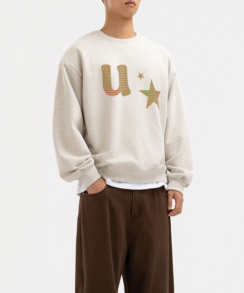 Authentic Relaxed U-Star Sweatshirt Oatmeal