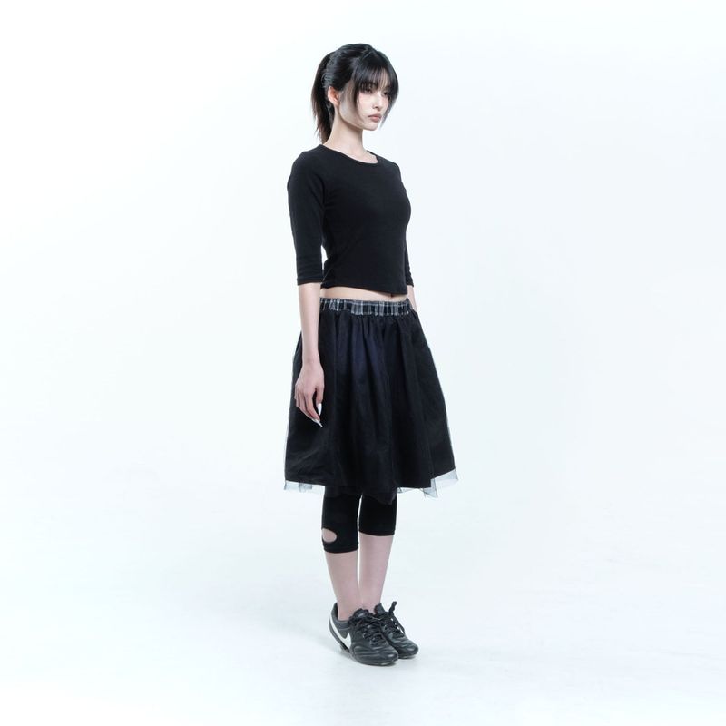 Layer tulle skirt 001
