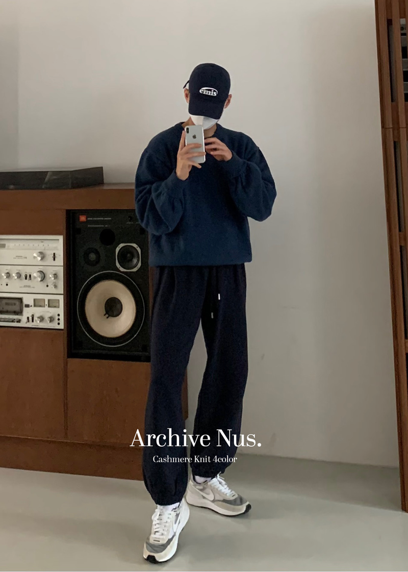 Nus. Cashmere Knit (4color)
