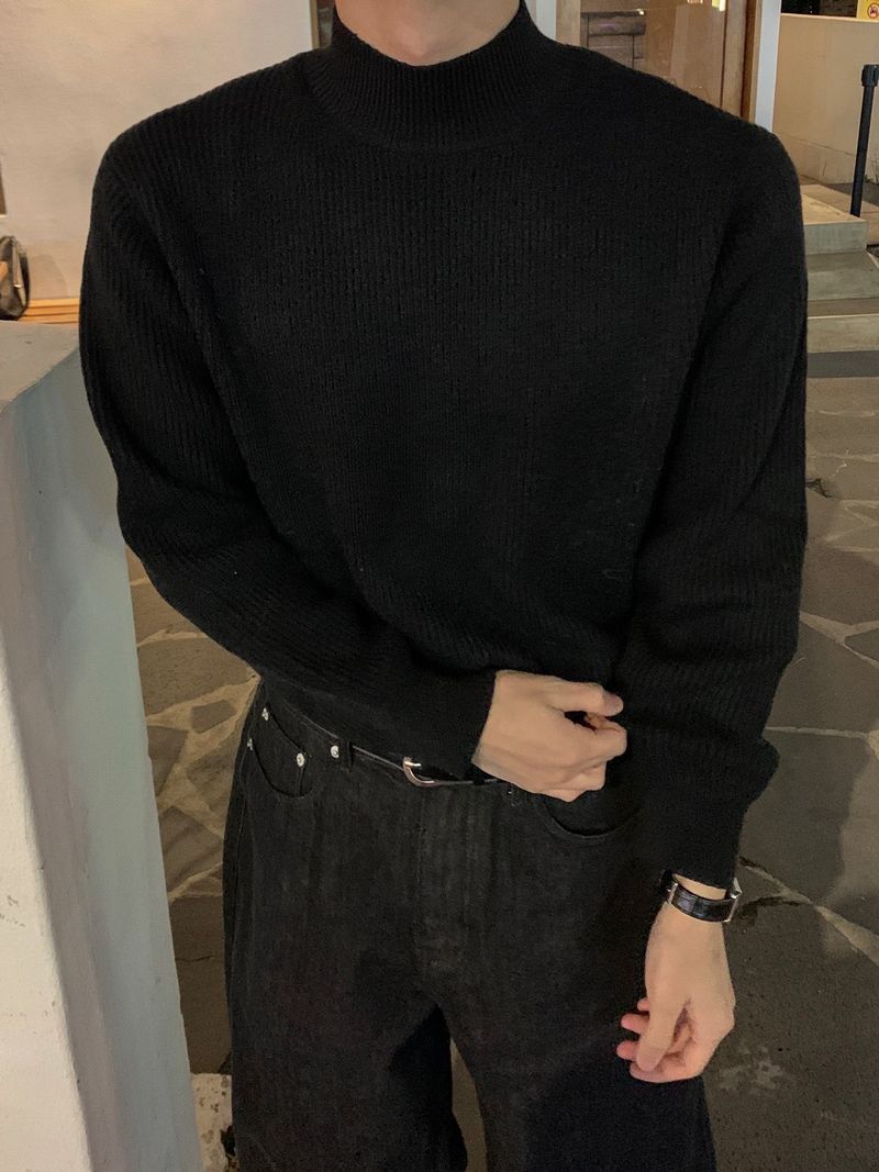 Ford Elite Hacci Half-Turtleneck Knit