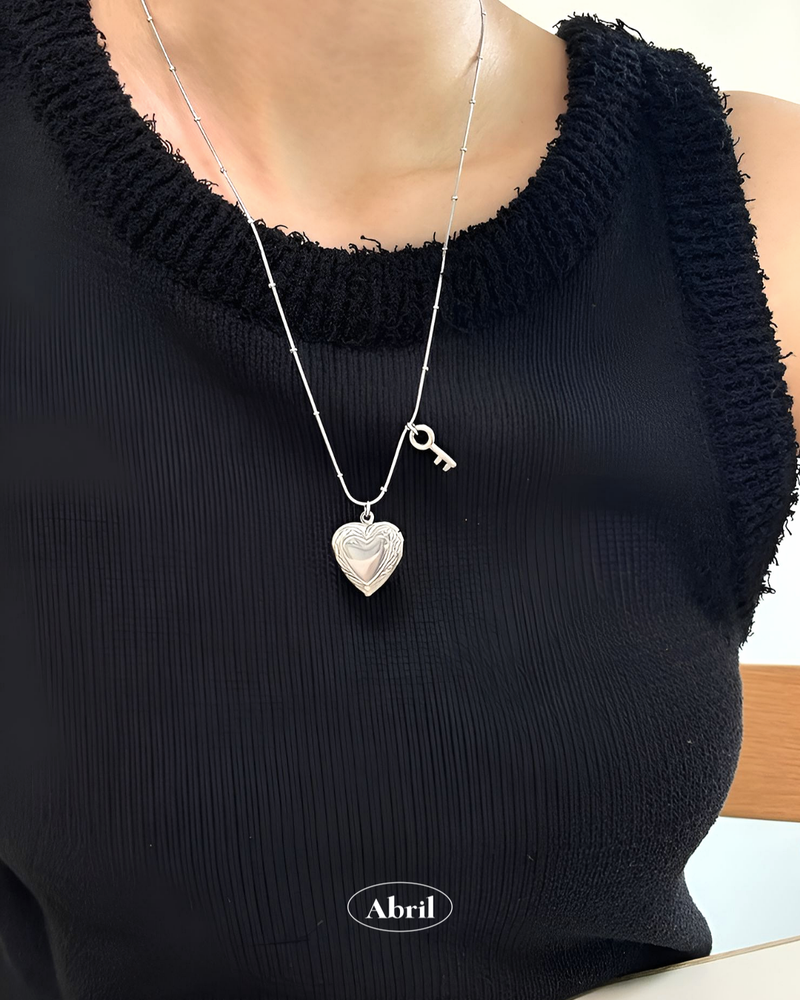 Open Heart Necklace