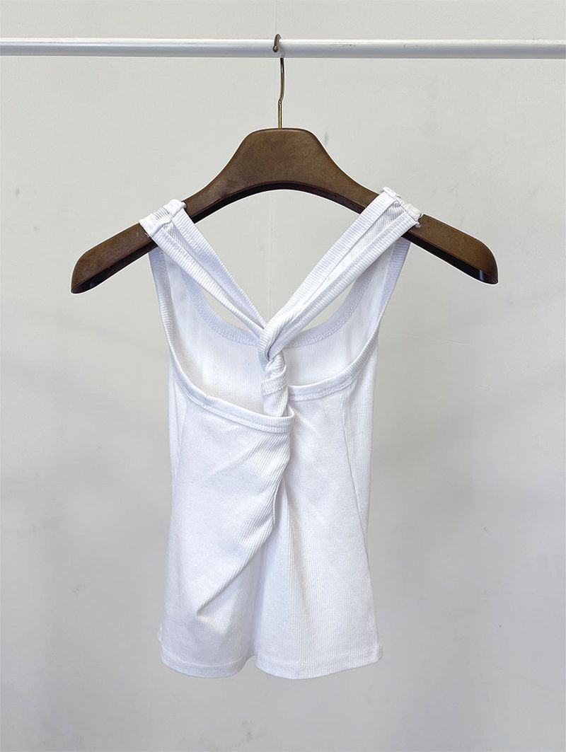 TWIST HOLE SLEEVELESS (2C)