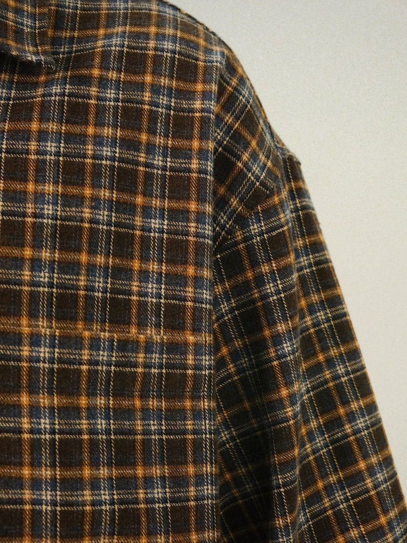 DEE Peach Check Oxford Shirts