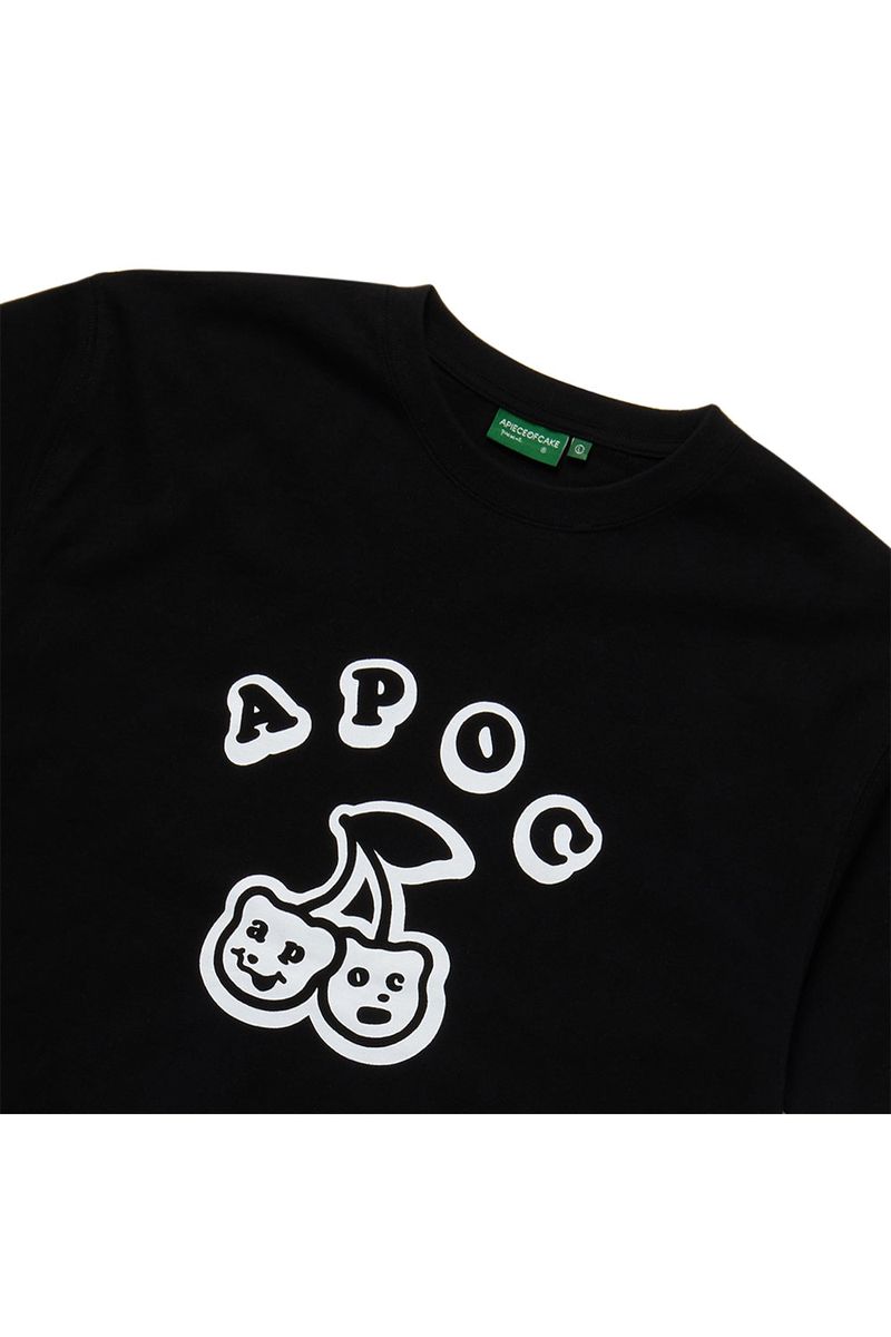 Cherry Bear Tee_Black