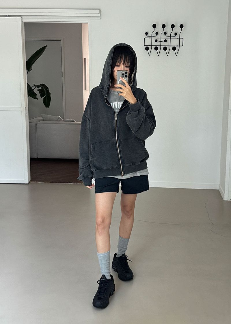 FRENCH CARGO HALF PANTS
