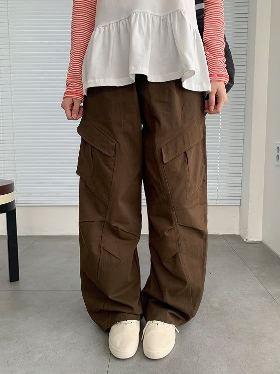 BAON（バオン）の「Ryukan Cargo Balloon Wide Pants（Pants）」