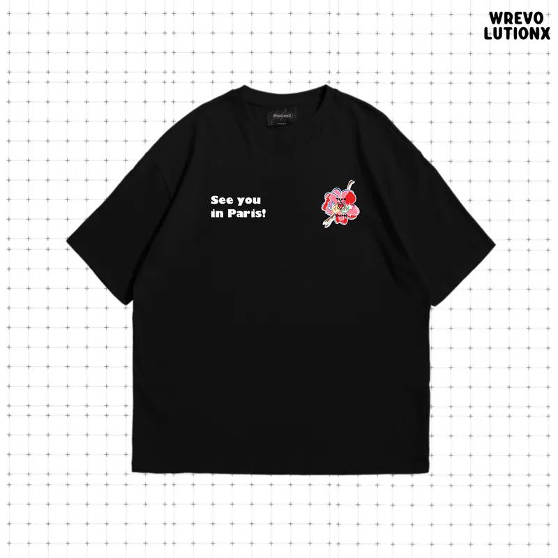 "See You in Paris" Classic T-shirt(Black)