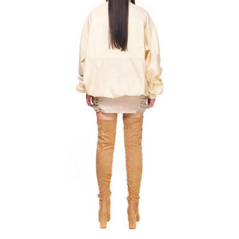 BASIC LOGO WIND-BREAKER ivory