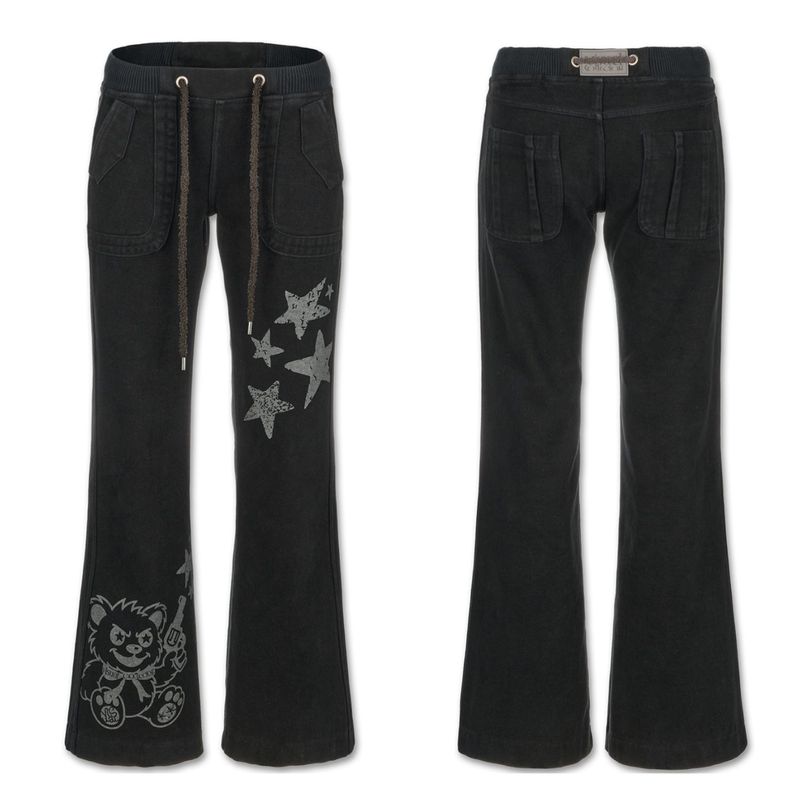 VISUAL COLLECTOR（ビジュアルコレクター）の「Starlit low-waist washing pants [Washing black]（Pants）」