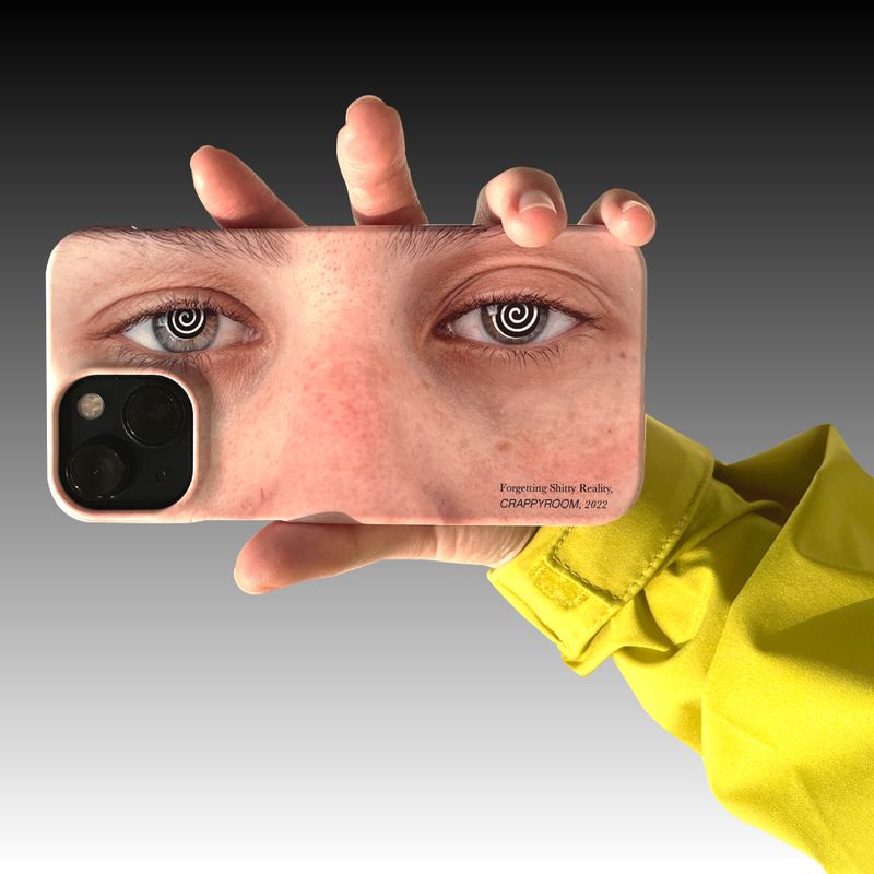 [MADE] HYPNOTIZED EYES hard case