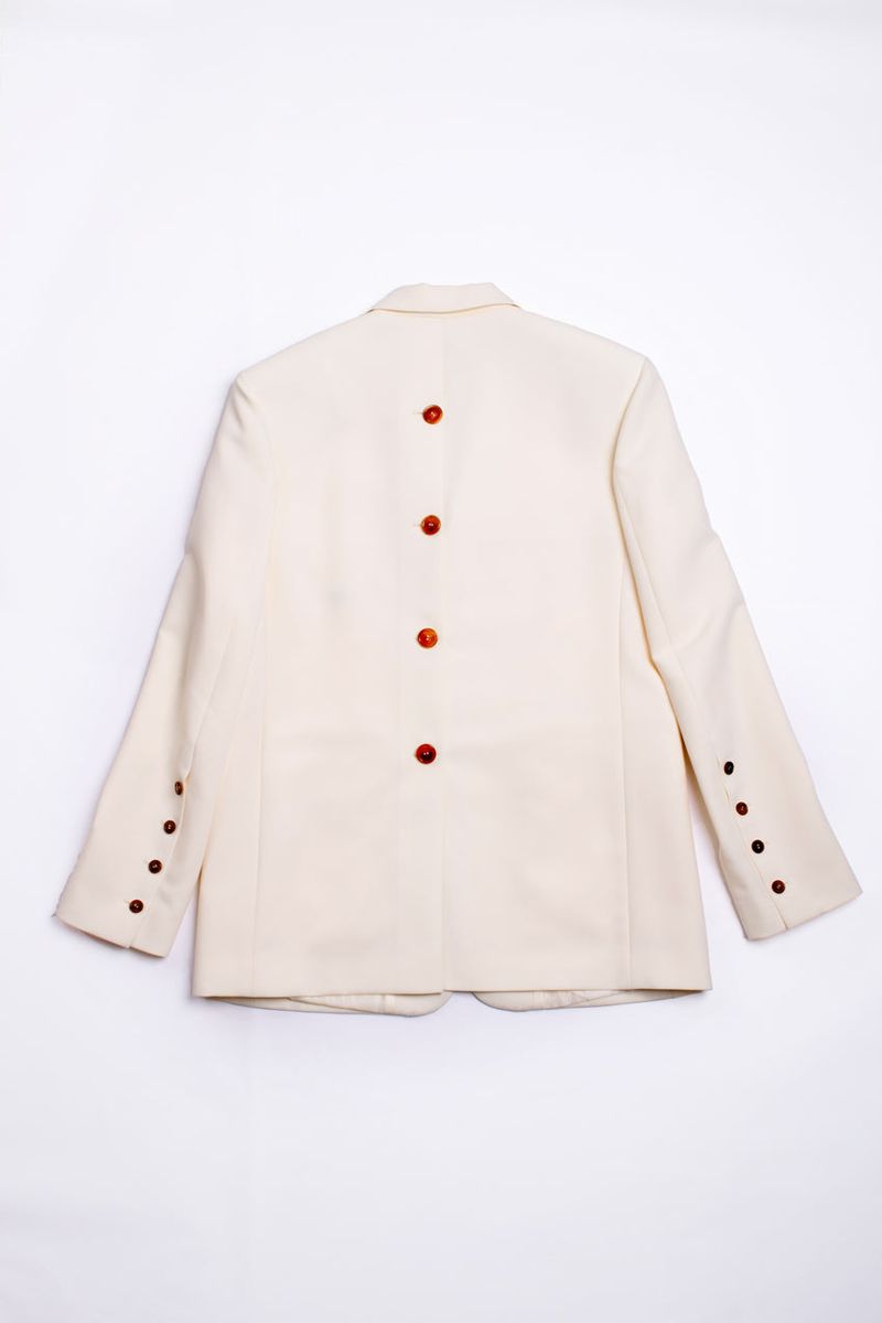 Cream Tailored Jacket