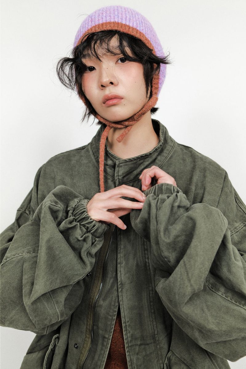 Teak Earflap Beanie (5color)