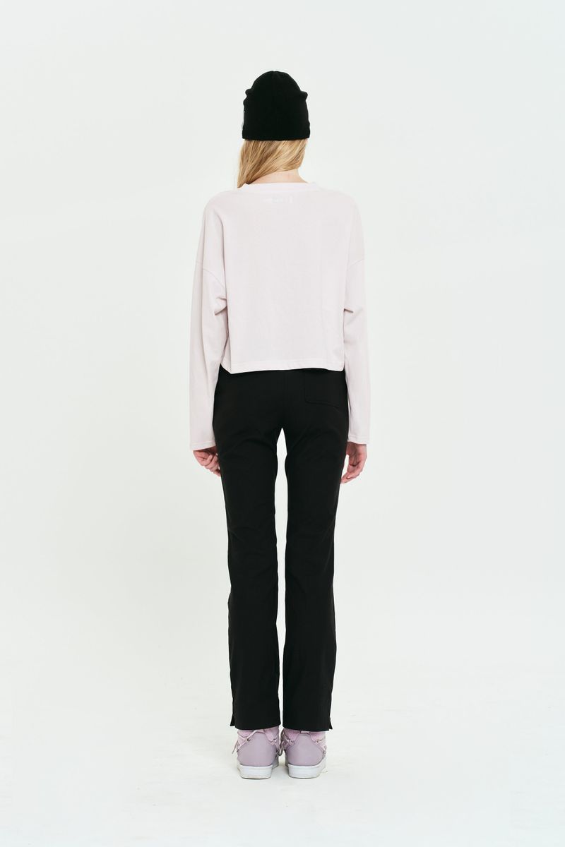 COLLECTION FLEXIBLE BOOTCUT PANTS [BLACK]