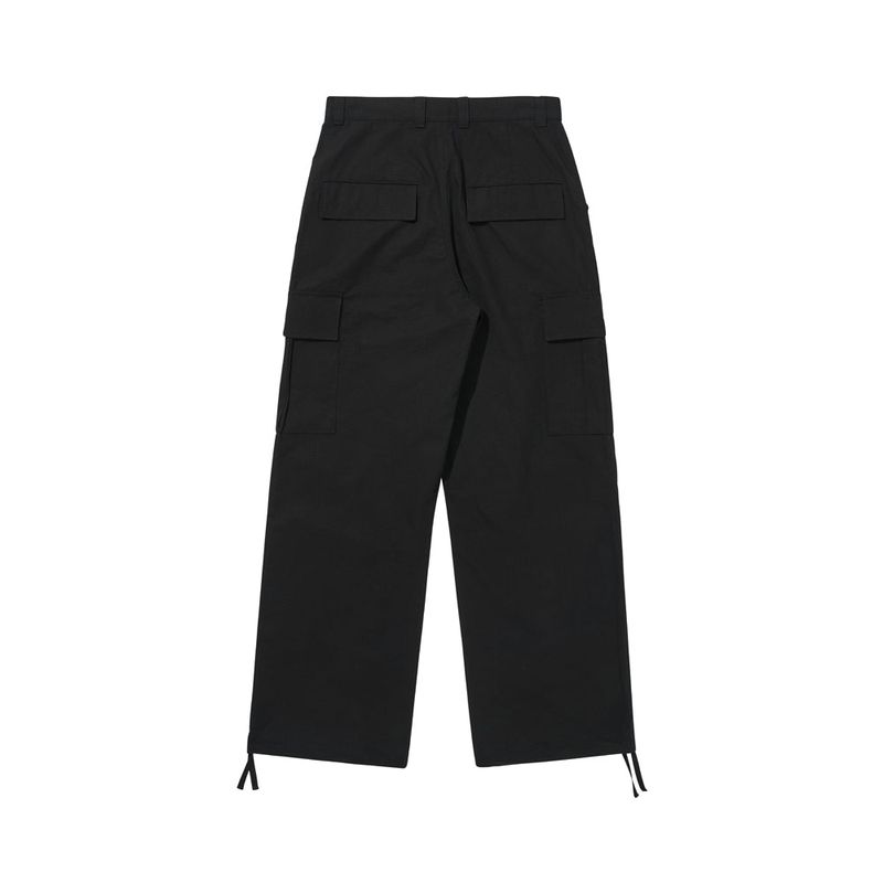 STRING CARGO PANTS [BLACK]