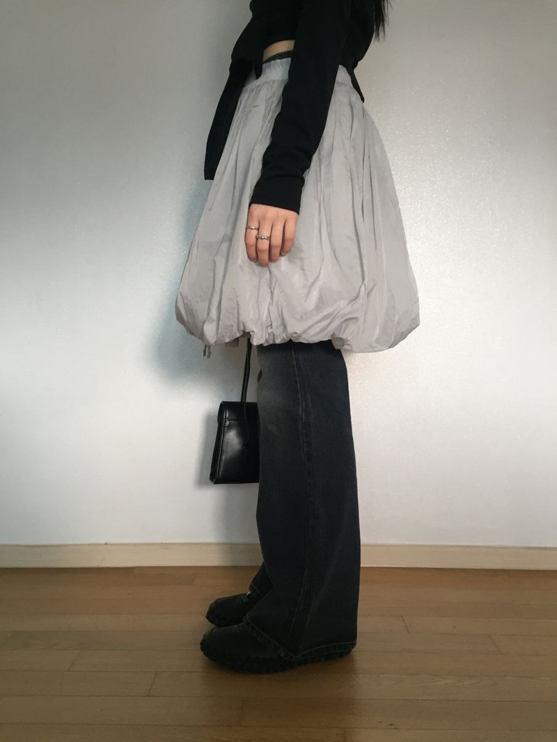 Grashy Bootcut Denim Pants