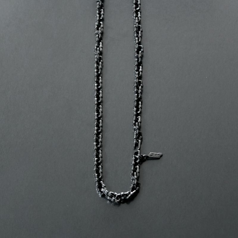 [ORDER MADE] PIPE CHAIN NECKLACE (400 mm)