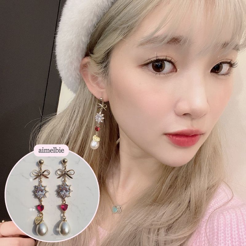 Heart Princess Earring