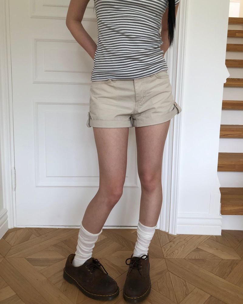 Etin Roll-Up Short Pants