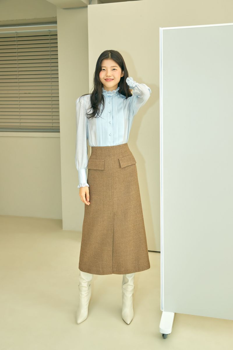 NO.5 TOP - BLUE
