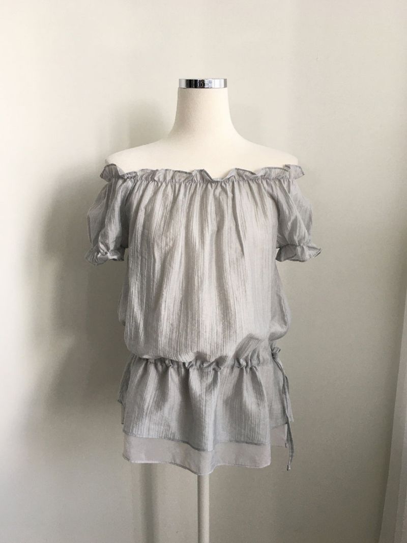 Mellow off shoulder blouse