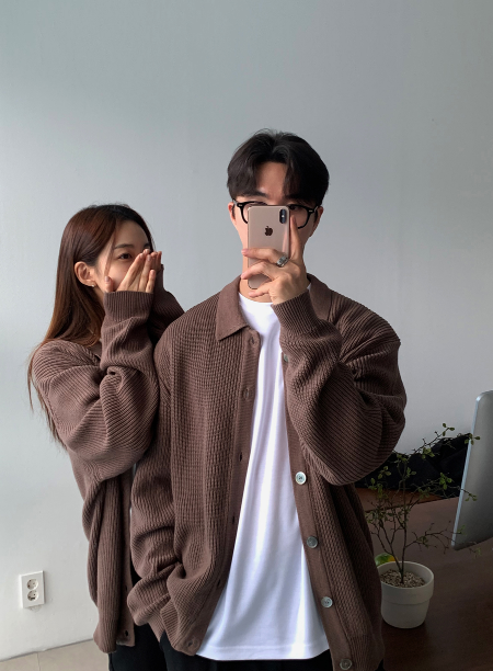 hyper washable hachi kara knit cardigan