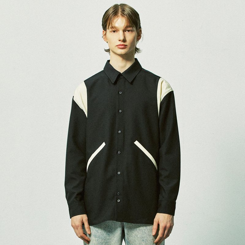 essential varsity shirts black