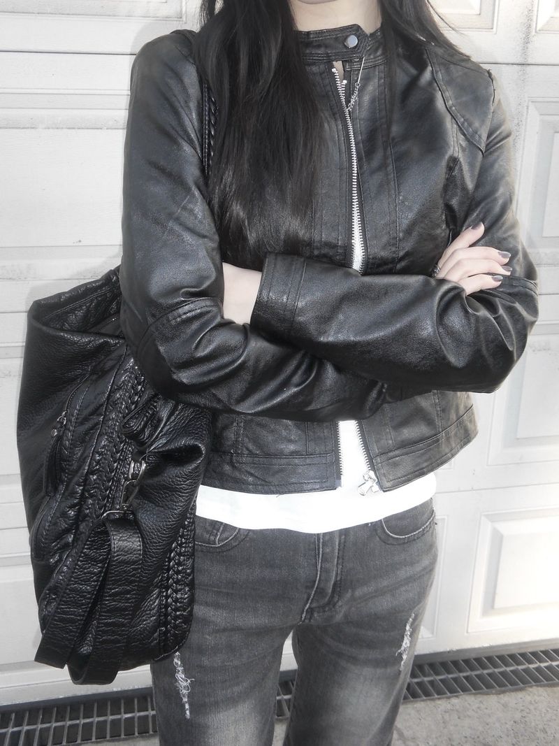leather slim jk