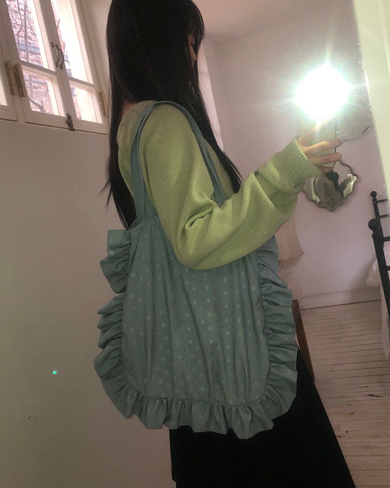 Gael Dot Frill Shoulder Bag