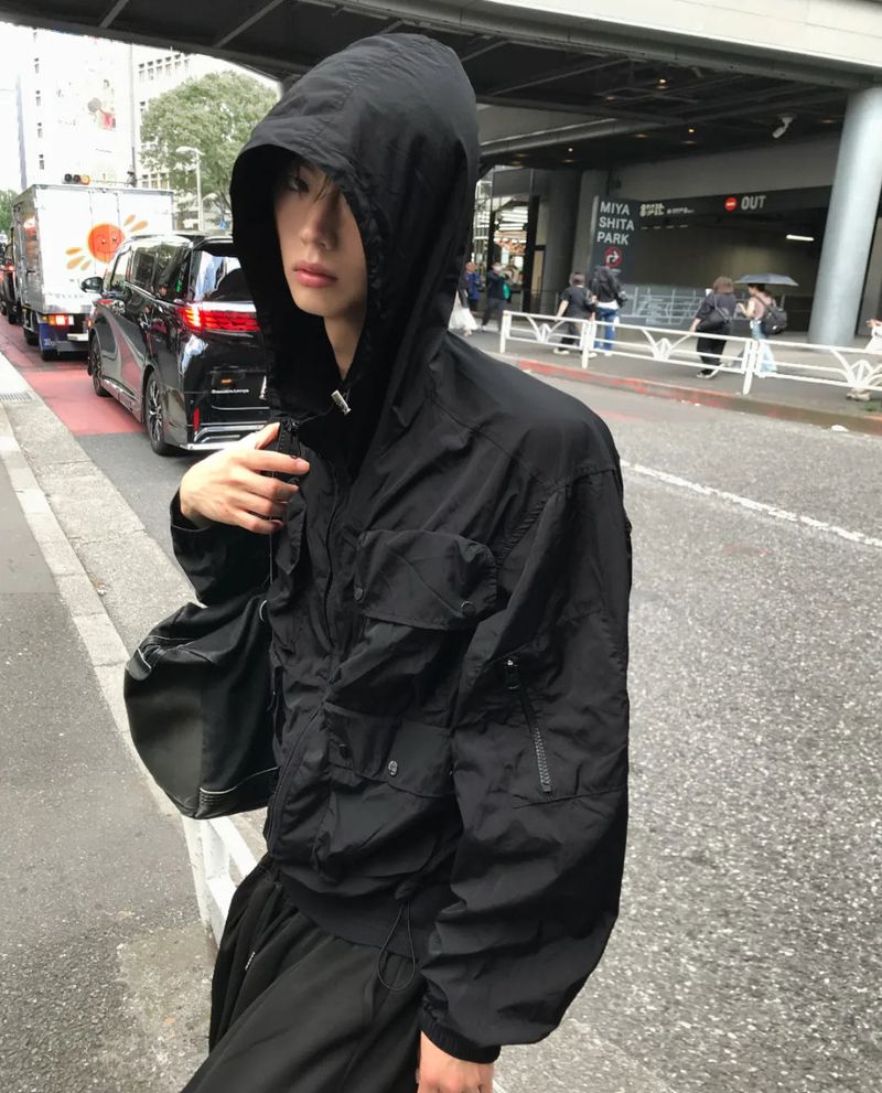 Multi Pocket Windbreaker