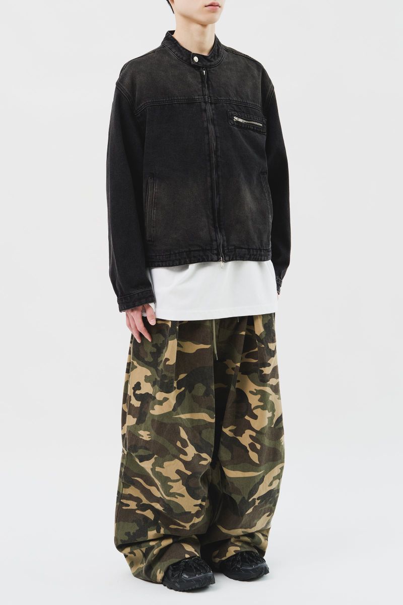 Module Biker Denim Jacket (3color)