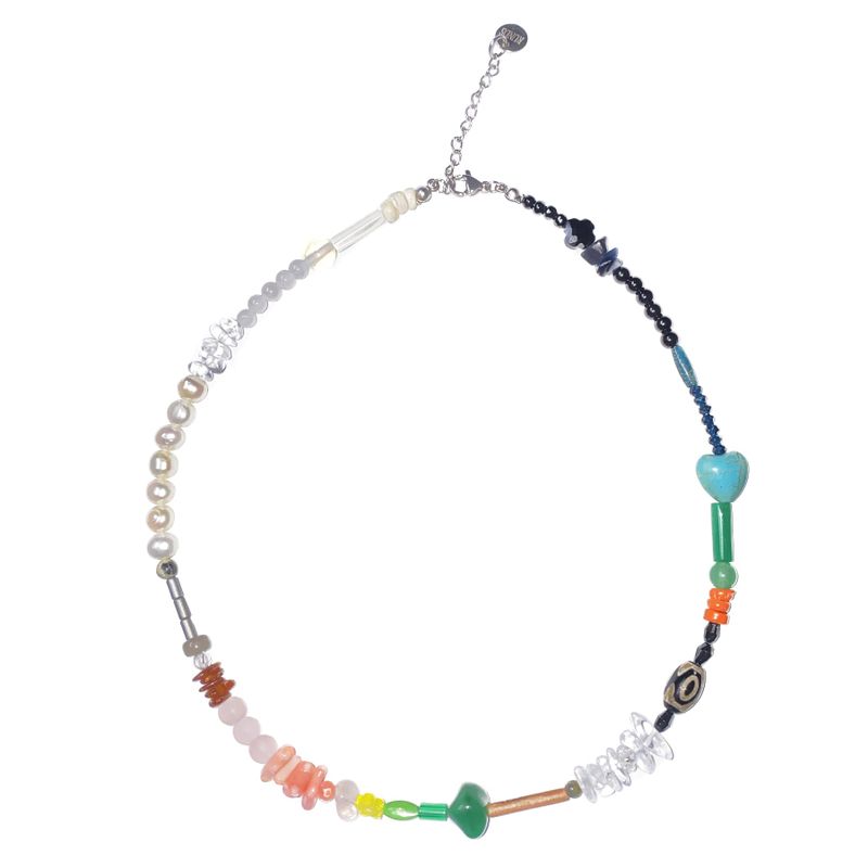 RUNDS(ランド)の「multi gemstone necklace 004(Accessories)」